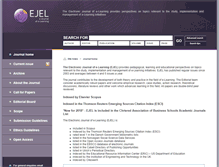 Tablet Screenshot of ejel.org